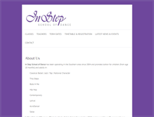 Tablet Screenshot of instep.com.au